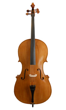 Stevan Rakić's master violoncello, front