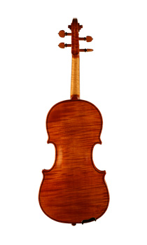 Stevan Rakić's violin built 2010, back