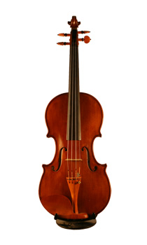 Violina Stevana Rakića izrađena 2009. od napred