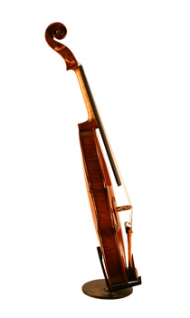 Violina Stevana Rakića izrađena 2009. sa strane